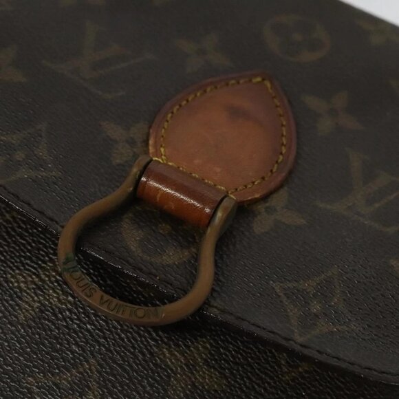 LOUIS VUITTON Monogram Saint Cloud MM Shoulder Bag - Picture 12 of 16